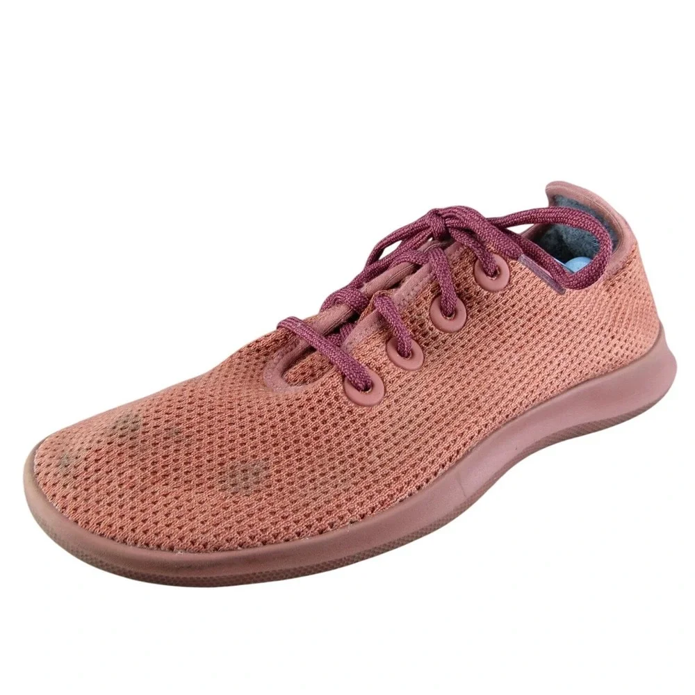 Allbirds Tree Runner‎ Men Sneaker Shoes Orange Wool Lace Up Size 9 Medium